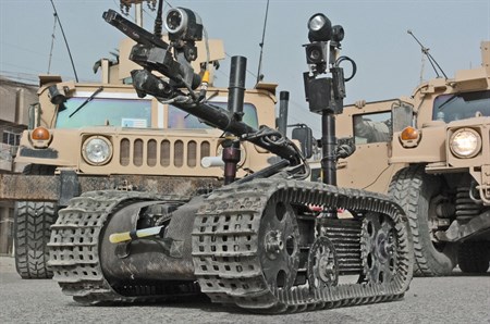 Iraq selected North America’s TALON robots